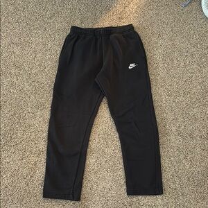 Nike Black Tapered Sweatpants
